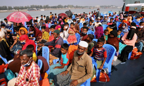 BD ships 1,600 Rohingya to controversial island