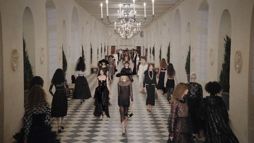 Covid conscious Chanel streams fashion show from Loire chateau