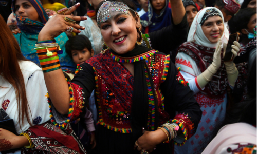 In pictures: Jubilant crowds gather across Sindh to celebrate Culture Day