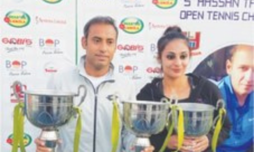 Aqeel, Ushna bag tennis titles