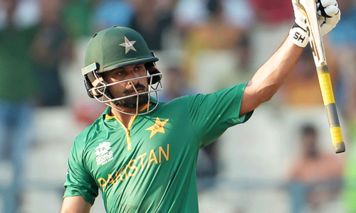 Hafeez silences critics by ending 2020 as top run-scorer in T20 internationals