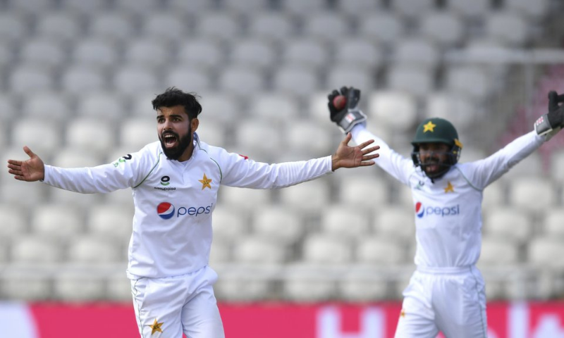 Shadab Khan ruled out of first NZ Test due to thigh injury Shadab Khan ruled out of first NZ Test due to thigh injury