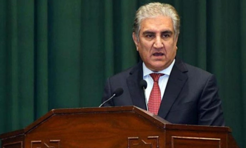 Dialogue with India not possible in current situation: Qureshi Dialogue with India not possible in current situation: Qureshi