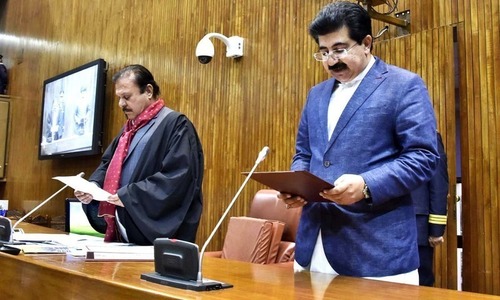 PHC requested to stop Senate chairman from working