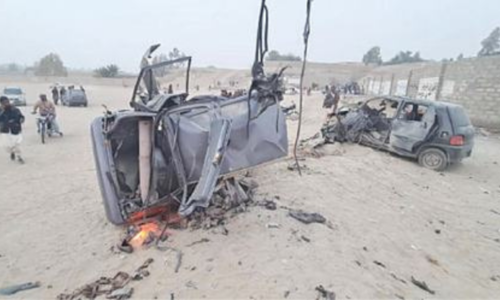 Two killed, eight injured in Panjgur blast Two killed, eight injured in Panjgur blast