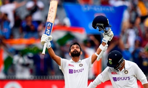 Gutsy Rahane century puts India in driving seat against Australia in 2nd Test