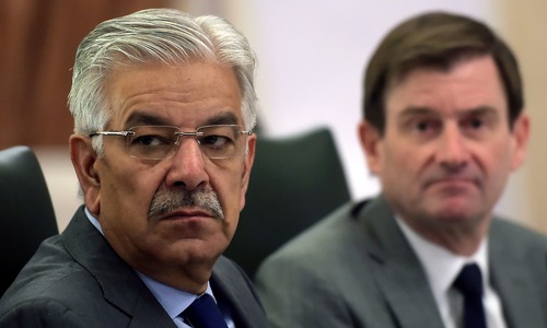 NAB arrests PML-N stalwart Khawaja Asif