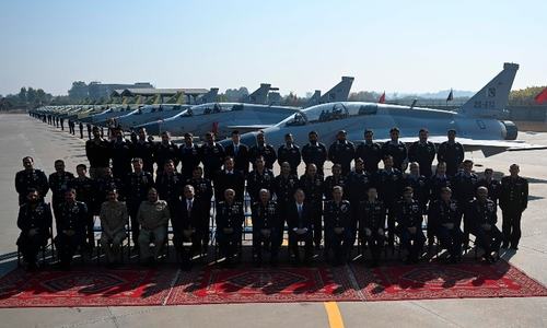 Air force inducts 14 locally built JF-17Bs Air force inducts 14 locally built JF-17Bs