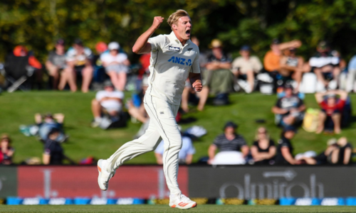 Jamieson takes five as NZ dismiss Pakistan for 297