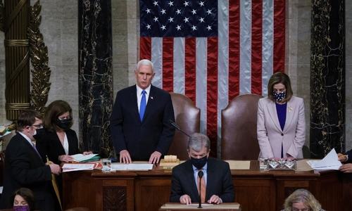 US Congress certifies Biden's win after mob attack kills four