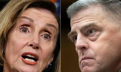 House Speaker Pelosi says spoke to top US army general about restraining Trump