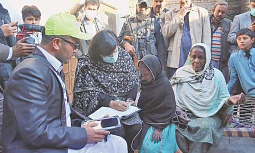 New Ehsaas survey continues across country, says Sania