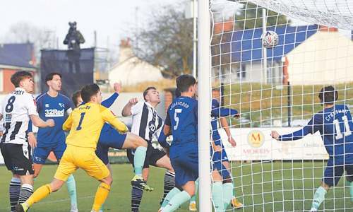 Non-league Chorley shock Covid-hit Derby in FA Cup