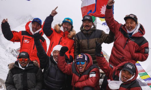 Nepalese team first in history to ascent K2 in winter