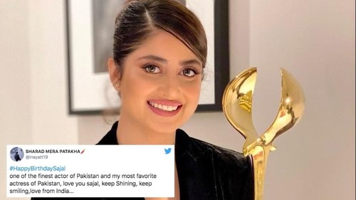 Sajal's fans can't stop gushing over her on Twitter on her birthday