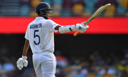 Sundar, Thakur lead unlikely rescue mission for India in series-deciding fourth Test