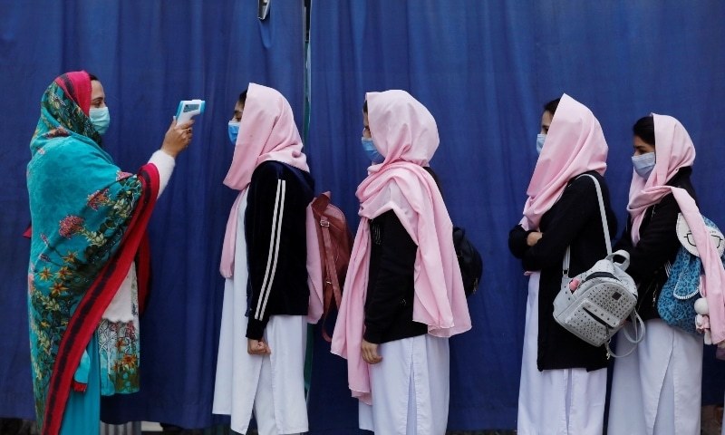 Students back in school as classes resume for grade 9-12