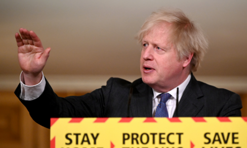 British prime minister says evidence UK virus strain more deadly