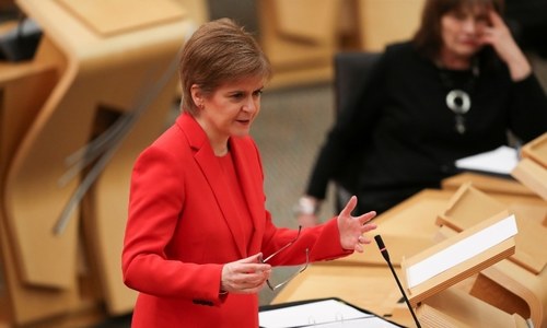 Scotland&rsquo;s leader vows to push for independence vote