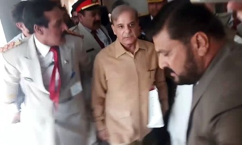 Court orders provision of chair, mattress to Shehbaz in jail