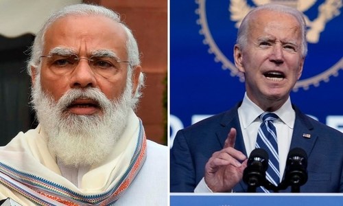 Biden calls India's Modi, seeks to strengthen regional security through 'Quad' grouping