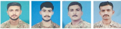 Four soldiers martyred in terrorist attack on South Waziristan post