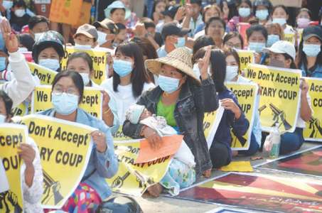 Myanmar rattled by army actions; anti-coup protests continue