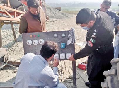 Stone-crushing plants sealed in Bajaur