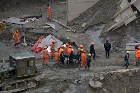 First bodies recovered from India&rsquo;s flood disaster tunnel