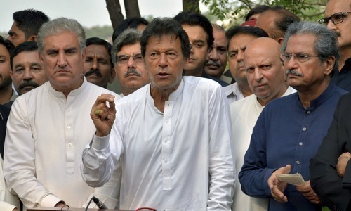 PTI disowns its official&rsquo;s statement in funding case