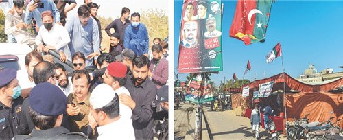 Opposition leader arrested as PS-88 by-election marred by violence, &lsquo;rigging&rsquo;