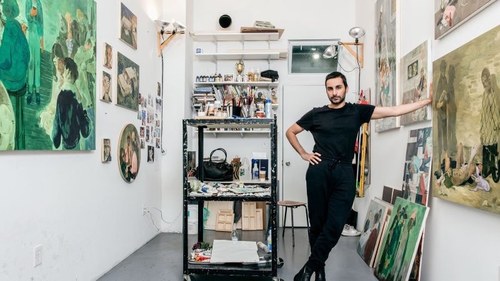 Pakistani artist Salman Toor featured on Time100 Next list