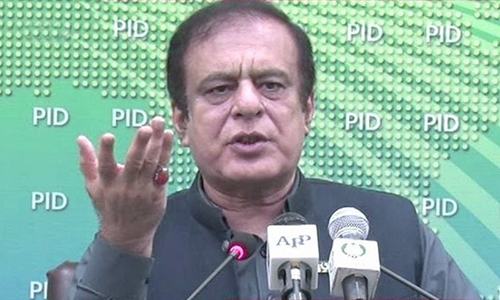 Shibli blasts Sindh govt over &lsquo;political victimisation&rsquo;, demands Haleem Adil&rsquo;s release