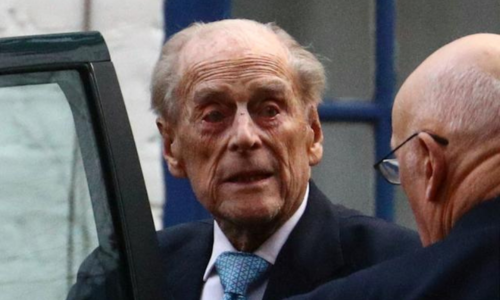 UK's Prince Philip spends seventh night in hospital