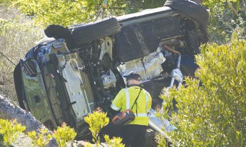 Tiger Woods faces hard recovery from serious injuries in car crash