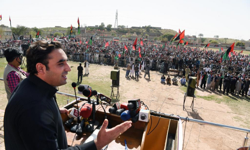 Bilawal says govt losing ground as MPs contact PDM