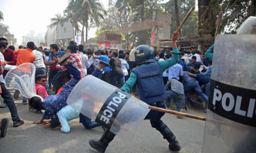 Dhaka turns into battleground as BNP leads protest over writer&rsquo;s death