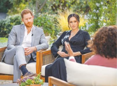 Meghan accuses UK royals of racism, says &lsquo;didn&rsquo;t  want to be alive&rsquo;