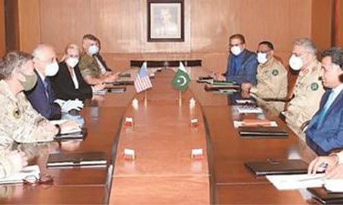 Khalilzad meets Bajwa amid Afghan peace push
