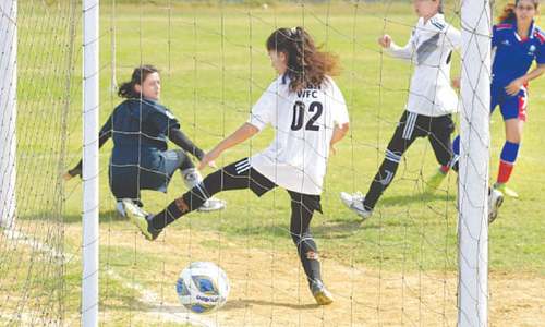 Lop-sided victories as national women&rsquo;s football kicks off