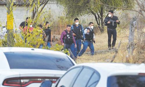 Gunmen kill 13 police in daytime ambush in Mexico