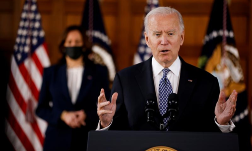 Biden deplores rising anti-Asian violence in US