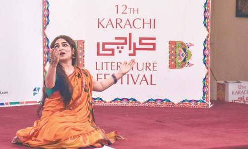 12th Karachi Literature Festival begins, organisers remember Haseena Moin 12th Karachi Literature Festival begins, organisers remember Haseena Moin