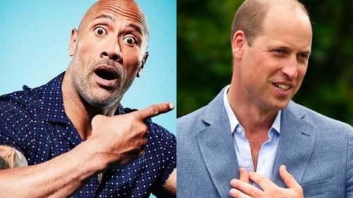 Prince William just got voted the sexiest bald man alive and Dwayne Johnson wants a recount