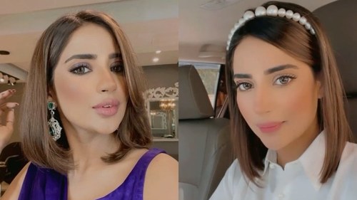 We want short hair like Saboor Aly this summer