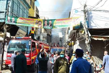 12 buildings gutted, two collapse in Urdu Bazaar fire
