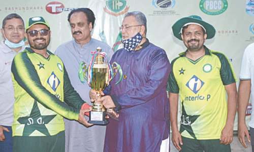 Pakistan trounce India to win Triangular Blind Cricket series Pakistan trounce India to win Triangular Blind Cricket series