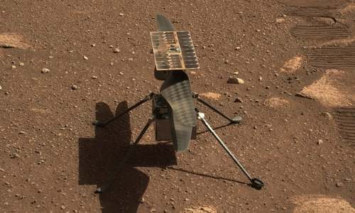 Helicopter survives first night alone on Mars