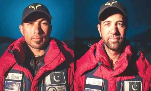 Two Pakistanis scale world&rsquo;s 10th highest peak