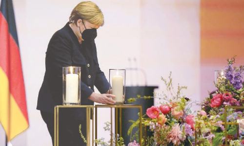 Germany mourns its 80,000 Covid dead at memorial